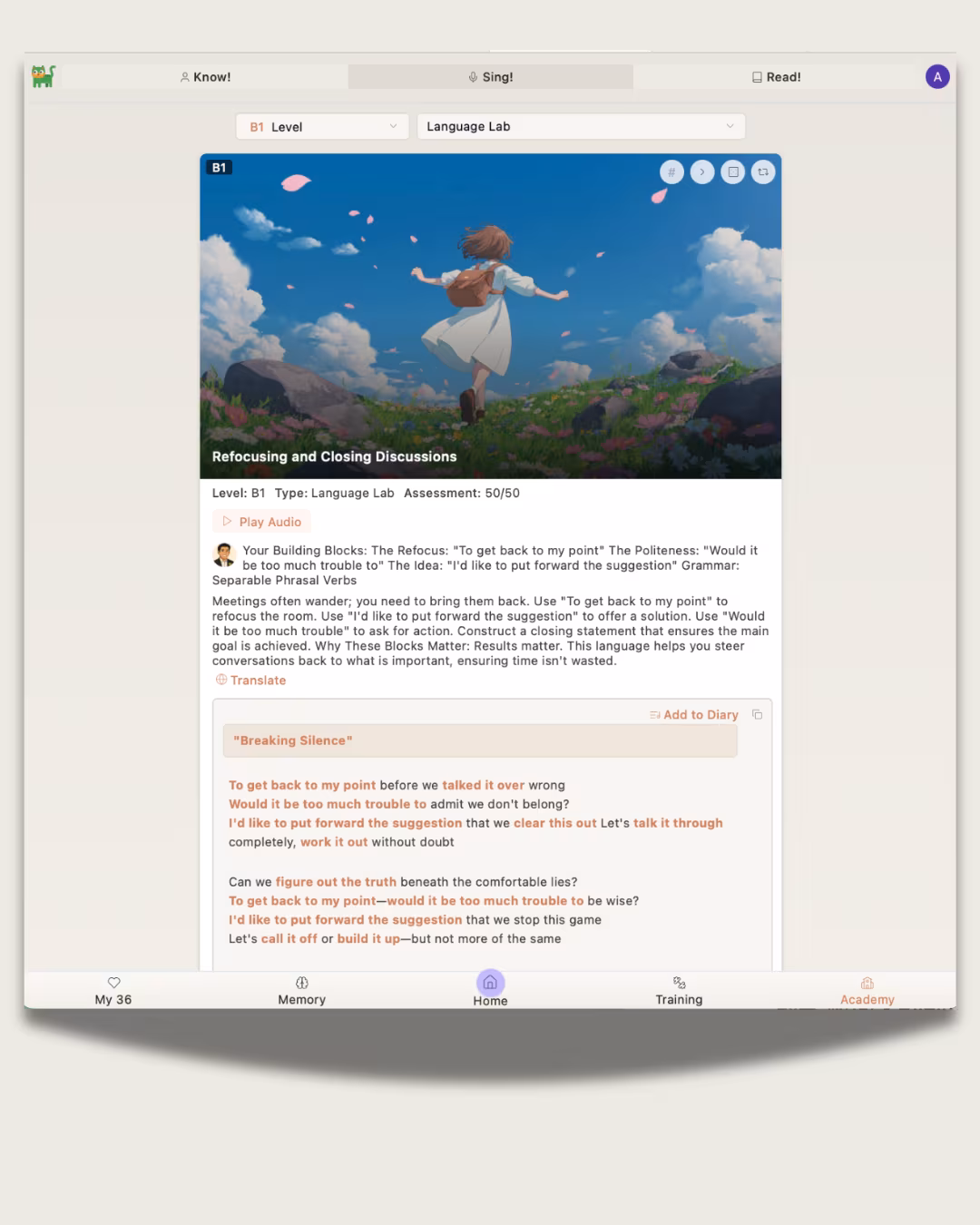 Sing! — Music-Based Learning