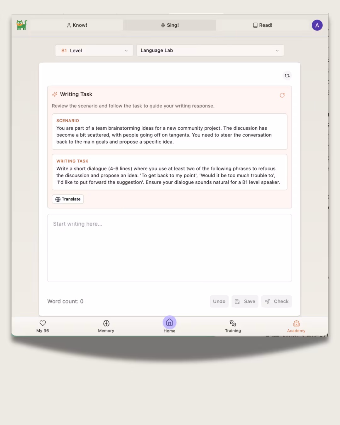 Read! — Passage-Based Learning